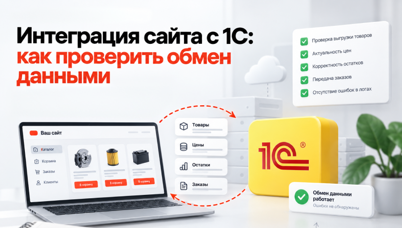 Интеграция сайта с 1С: как проверить обмен данными